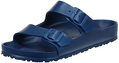 Birkenstock Damen Arizona Sandale, Marineblau, 36 EU Schmal von BIRKENSTOCK