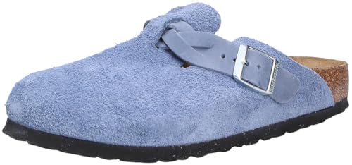 BIRKENSTOCK Pantoletten für Damen, blau Gr.35 von BIRKENSTOCK