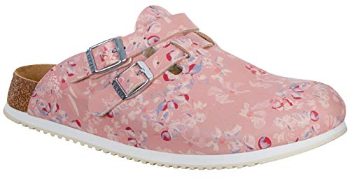 BIRKENSTOCK Damen Clogs Kay SL Birko-Flor schmal 35 EU Schmal Field Rosa von BIRKENSTOCK