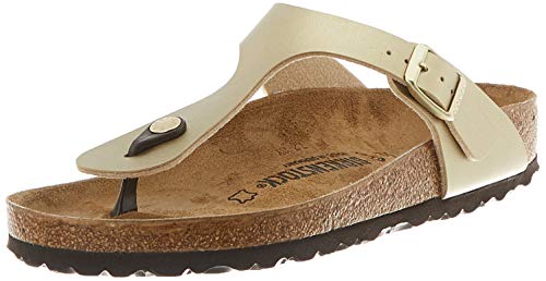 BIRKENSTOCK Damen Gizeh' flip-Flops, Gold, 37 EU von BIRKENSTOCK