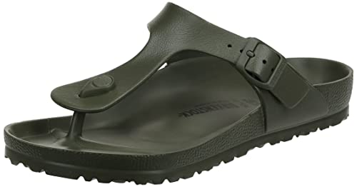 BIRKENSTOCK Damen Gizeh Sandale, Khaki 1019143, 38 EU von BIRKENSTOCK