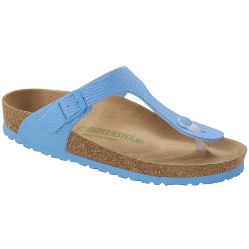 BIRKENSTOCK Damen Gizeh Vegan Flip-flops Sandalen Blau 38 EU von BIRKENSTOCK