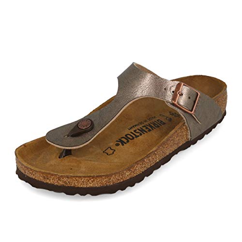 Birkenstock Damen Gizeh' flip-Flops, Graceful Taupe, 38 EU von BIRKENSTOCK