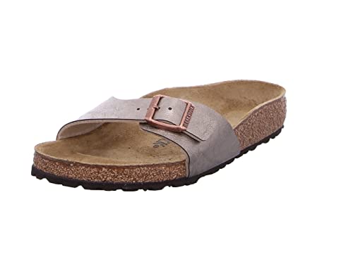 BIRKENSTOCK Damen Madrid BF Sandale, Graceful Taupe, EU 39 von BIRKENSTOCK
