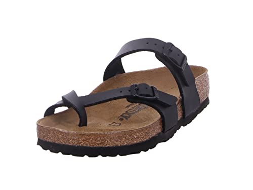 BIRKENSTOCK Damen Mayari Zehentrenner, Schwarz (Schwarz), 45 EU von BIRKENSTOCK