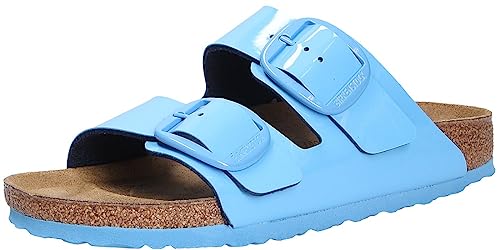 Birkenstock Pantoletten für Damen, blau Gr.35 von BIRKENSTOCK