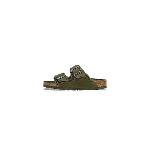 Birkenstock Pantoletten für Damen, grün Gr.43 von BIRKENSTOCK