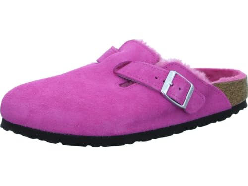 BIRKENSTOCK adult Boston Shearling LEVE Fuchsia Tulip LAF sonstige Gr. 40 von BIRKENSTOCK