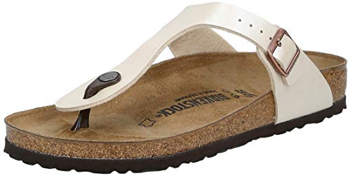 Birkenstock Damen Sandale, Weiße antike, antike Spitze, 38 EU von BIRKENSTOCK