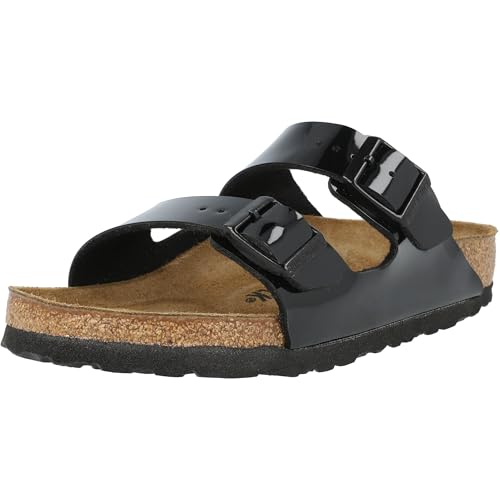 BIRKENSTOCK Damen Sandale Arizona BF Lack - 37 von BIRKENSTOCK