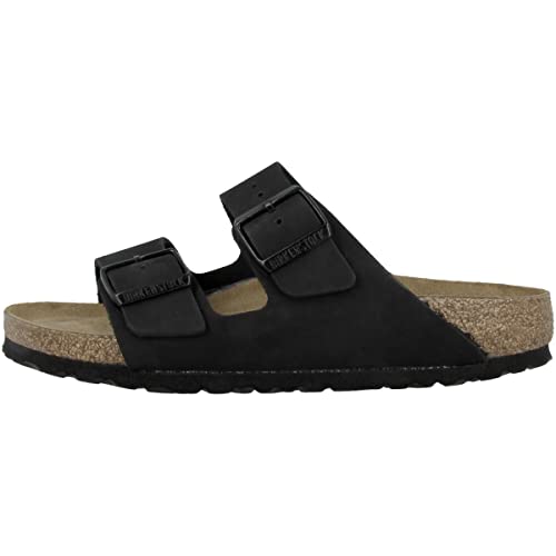 BIRKENSTOCK Damen Sandale Arizona SFB Nubukleder Weichbettung normal von BIRKENSTOCK