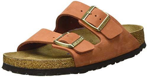 BIRKENSTOCK Damen Arizona SFB Nubukleder Weichbettung schmal von BIRKENSTOCK