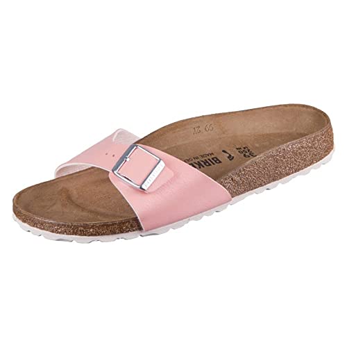 BIRKENSTOCK Damen Sandale Madrid Birko-Flor schmal, Graceful Old Rose, 36 EU von BIRKENSTOCK