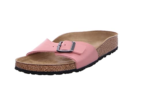 BIRKENSTOCK Damen Sandale Madrid Birko-Flor schmal, Graceful Old Rose, 37 EU von BIRKENSTOCK