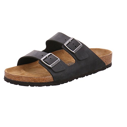 BIRKENSTOCK Arizona 51793, Damen, Badelatschen, Black, 36 EU von BIRKENSTOCK