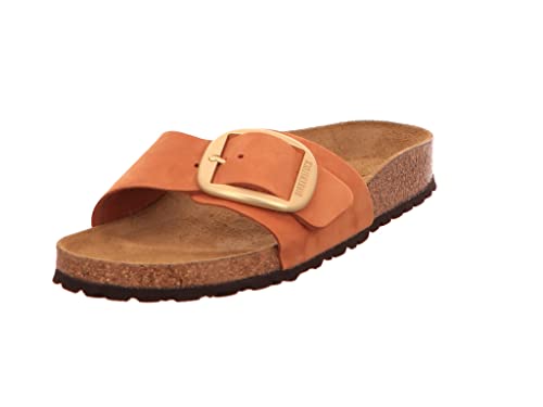 BIRKENSTOCK Damen Sandalen Madrid Big Buckle pecan 38 von BIRKENSTOCK