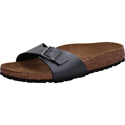 Birkenstock Damen Slides, Grey, 37 EU von BIRKENSTOCK