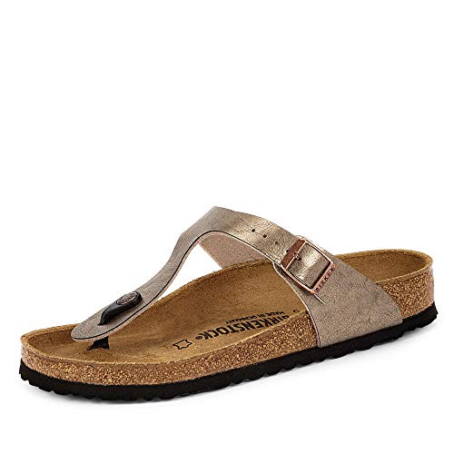 Birkenstock Damen Gizeh' flip-Flops, Graceful Taupe 1016144, 35 EU von BIRKENSTOCK