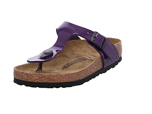 BIRKENSTOCK Damen Zehensandale Gizeh Birko-Flor Lack Normal von BIRKENSTOCK