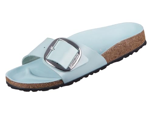 BIRKENSTOCK Damenschuh Madrid BB Lena - High Shine Surf Green von BIRKENSTOCK