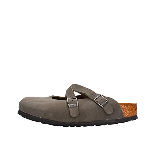 BIRKENSTOCK Dorian BS 1015713 smaragdgrüner Slipper Clog Frau Kreuzschnallen 36 von Birkenstock