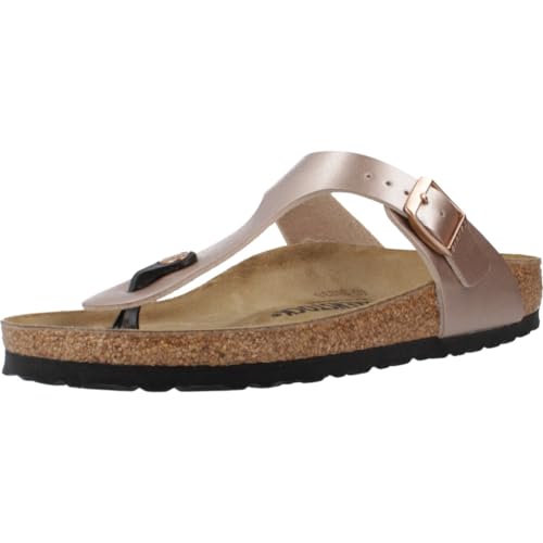 BIRKENSTOCK GIZEH BIRKO-FLOR Bronze 38 von BIRKENSTOCK