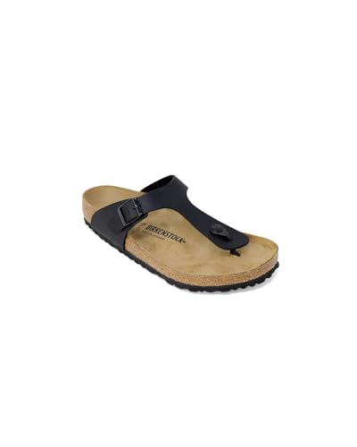 Birkenstock Gizeh, Damen Pantolette, schwarz(schwarz), Gr. 41 von BIRKENSTOCK
