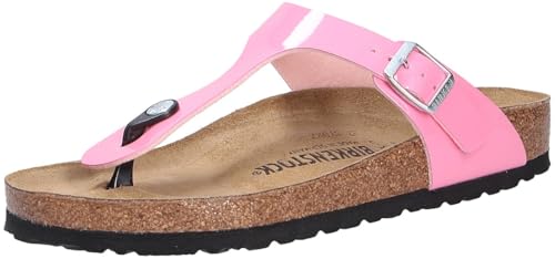 BIRKENSTOCK Gizeh BF Patent Zehentrenner Rosa (36) von BIRKENSTOCK