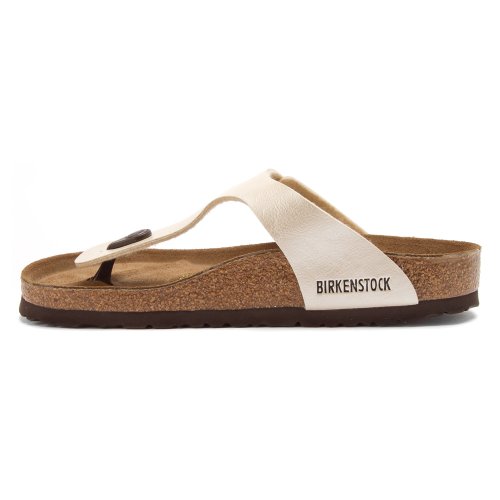 Birkenstock Gizeh Birkoflor, Damen Gizeh Birkoflor, Weiße antike, antike Spitze, 38 EU von BIRKENSTOCK