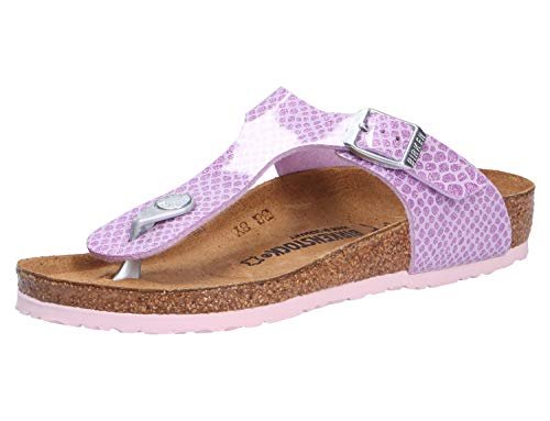 BIRKENSTOCK Gizeh Mädchen Sandalen Magic Snake Lilac, EU 30 von BIRKENSTOCK