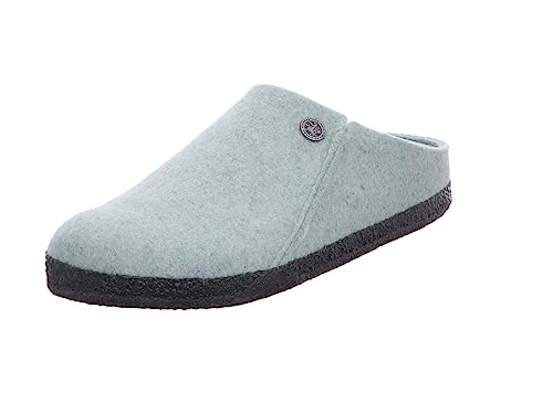 Birkenstock Zermatt Shearling Wool Felt Hausschuhe, Hellgrün, 40 EU, grün, 40 EU von Birkenstock