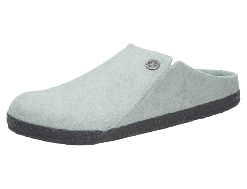 Birkenstock Zermatt Shearling Wool Felt Hausschuhe, Hellgrün, 40 EU, grün, 40 EU von Birkenstock