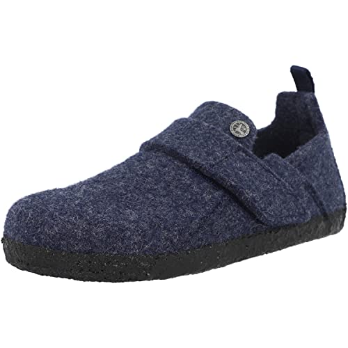 BIRKENSTOCK Hausschuhe geschlossen Zermatt HL Kids blau 35 von BIRKENSTOCK