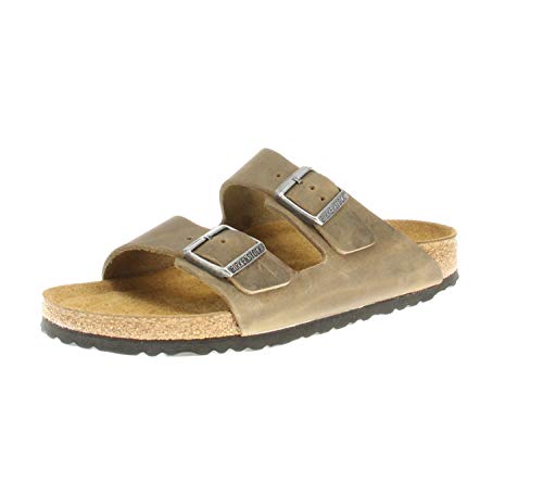 Birkenstock Herren Arizona SFB Sandale, Faded Khaki, 43 EU von BIRKENSTOCK