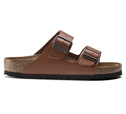 Birkenstock Herren Arizona Sandale, Ginger Braun, 41 EU Schmal von BIRKENSTOCK