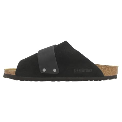 BIRKENSTOCK Herren Kyoto Sandalen schwarz 44 von BIRKENSTOCK