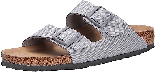 Birkenstock Pantoletten für Herren, grau Gr.42 von BIRKENSTOCK