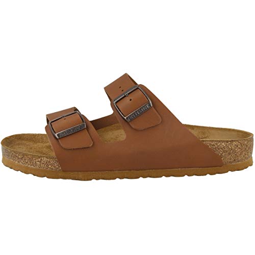 BIRKENSTOCK Herren Pantolette Arizona Naturleder normal von BIRKENSTOCK