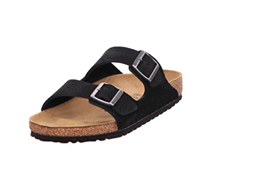 BIRKENSTOCK 1020735 Arizona NU Desert - Herren Schuhe offene Schuhe - Buck-Black, Größe:44 EU von BIRKENSTOCK