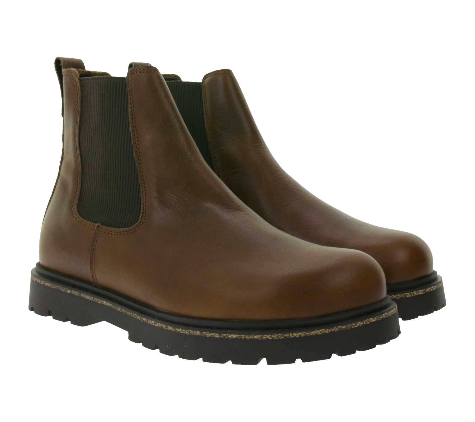 BIRKENSTOCK Highwood Herren Echtleder-Schuhe Alltags-Stiefel Chelsea-Schuhe Schlupf-Schuhe Normale Weite 1025718 Braun BIRKENSTOCK Highwood Herren Echtleder-Schuhe Alltags-Stiefel Chelsea-Schuhe Schlupf-Schuhe Normale Weite 1025718 Braun von BIRKENSTOCK
