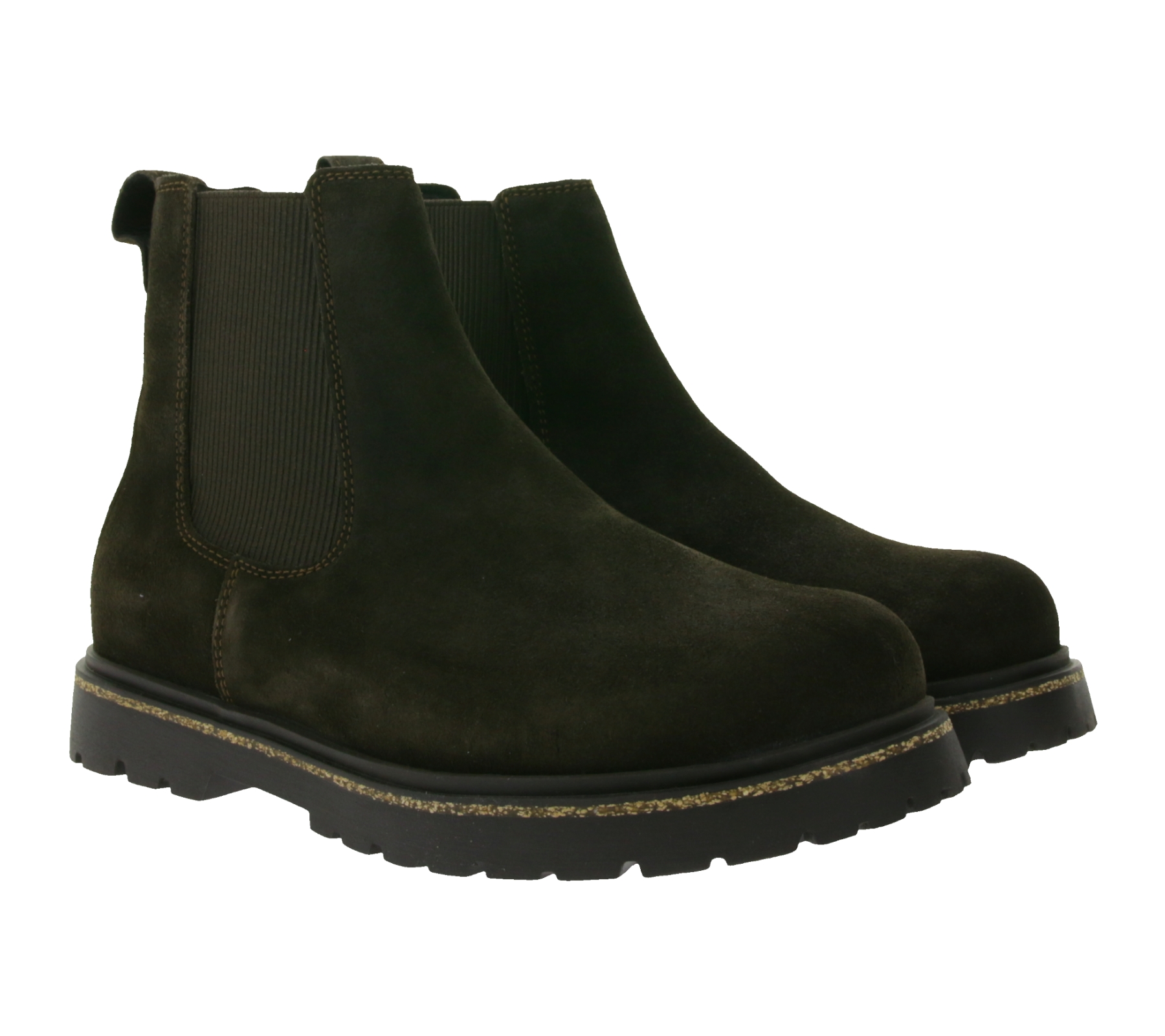 BIRKENSTOCK Highwood Herren Echtleder-Schuhe Alltags-Stiefel Chelsea-Schuhe aus Velourleder Schlupf-Schuhe Normale Weite 1025726 Dunkelbraun BIRKENSTOCK Highwood Herren Echtleder-Schuhe Alltags-Stiefel Chelsea-Schuhe aus Velourleder Schlupf-Schuhe Normale Weite 1025726 Dunkelbraun von BIRKENSTOCK