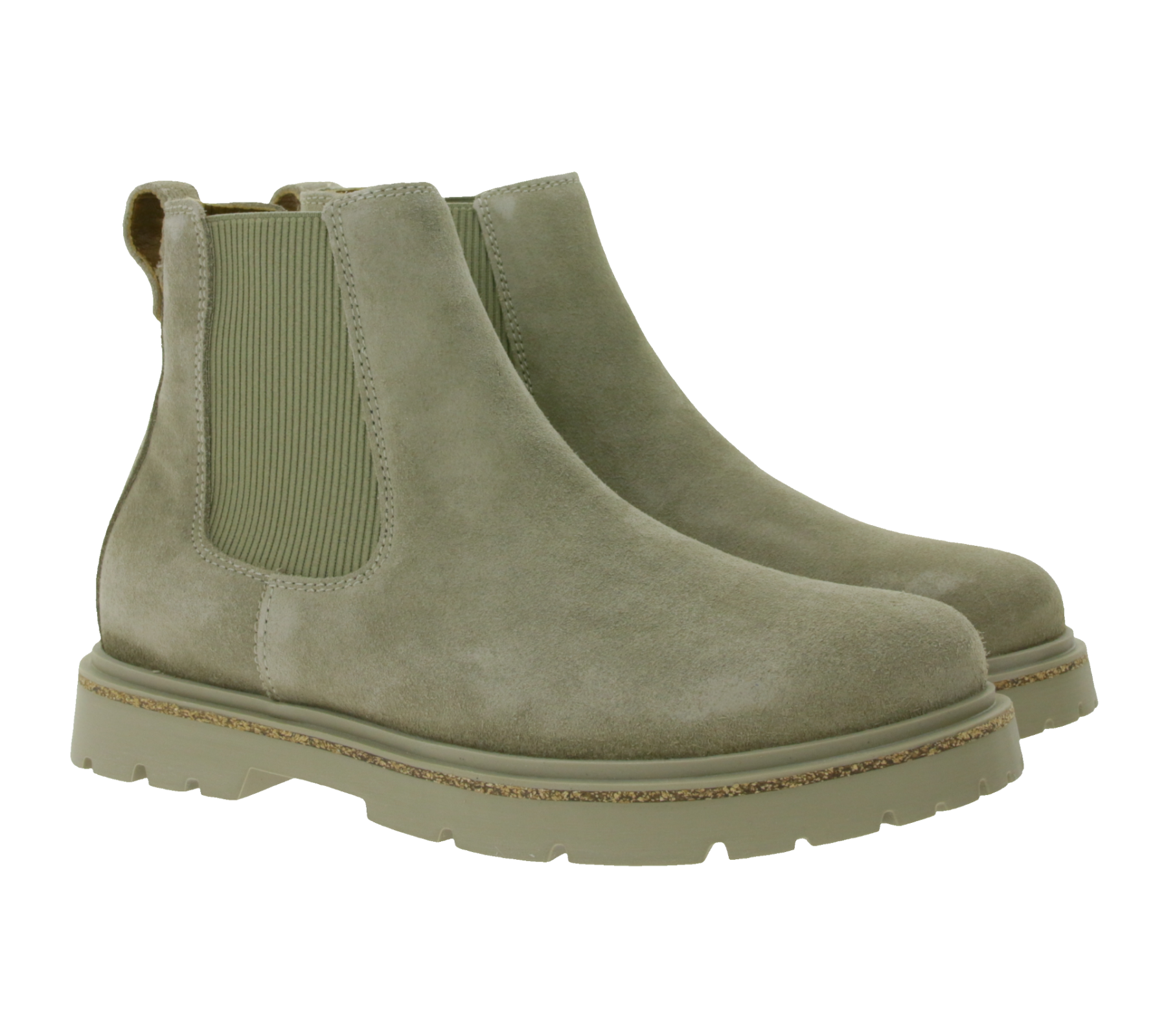 BIRKENSTOCK Highwood Damen Echtleder-Schuhe Alltags-Stiefel Chelsea-Schuhe aus Velourleder Schlupf-Schuhe Schmale Weite 1025737 Beige BIRKENSTOCK Highwood Damen Echtleder-Schuhe Alltags-Stiefel Chelsea-Schuhe aus Velourleder Schlupf-Schuhe Schmale Weite 1025737 Beige von BIRKENSTOCK