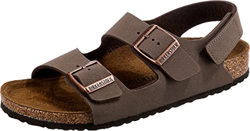 BIRKENSTOCK Jungen Sandalen Schuhe Milano Sandale Synthetik Kinderschuhe uni blau mädchen von BIRKENSTOCK