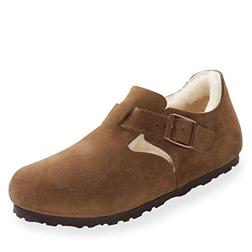 BIRKENSTOCK London Shearling Tea Damen Halbschuhe von BIRKENSTOCK