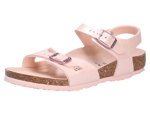 BIRKENSTOCK Mädchen Sandale, rosa/pink(gracefullightrose (01674)), Gr. 27 von BIRKENSTOCK