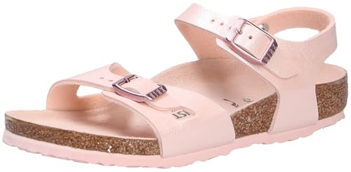 BIRKENSTOCK Mädchen Sandale, rosa/pink(gracefullightrose (01674)), Gr. 28, 1027338 von BIRKENSTOCK