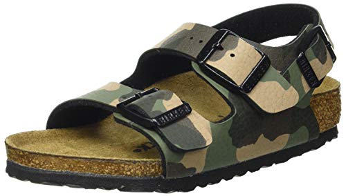 Birkenstock Milano Sandale, Desert Soil Camo Khaki, 26 EU Schmal von BIRKENSTOCK