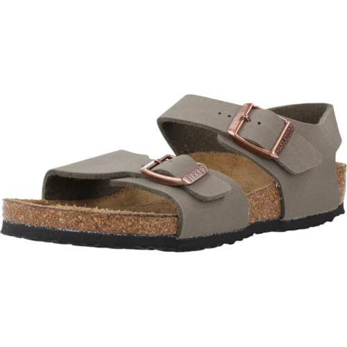 BIRKENSTOCK New York Sandalo Verde da Bambino 1029747 von BIRKENSTOCK