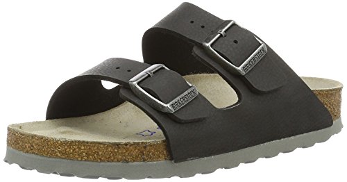 BIRKENSTOCK Pantolette Arizona Desert Soil Black BF Gr. 35-46 1005140, Größe + Weite:36 schmal von BIRKENSTOCK