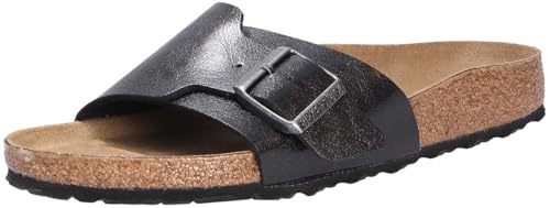 BIRKENSTOCK Pantoletten für Damen, schwarz Gr.35 von BIRKENSTOCK